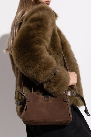 Yuzefi Handbag Gyoza Mini, Womens, Brown