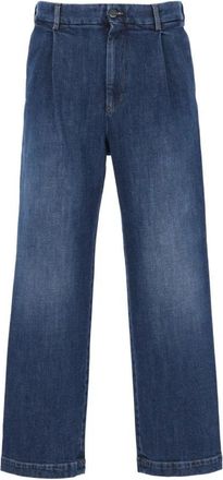 Barena Straight Jeans - Heren - Regular Fit Jeans - Blauw - XL - Jeans