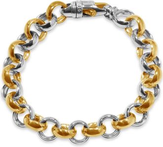 Pompeii3 Mens Rolo Link 14k Gold (59gram) or Platinum (96gram) 11.5mm Bracelet 8.5