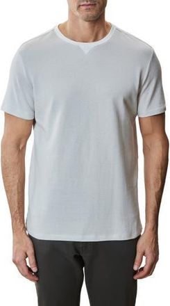 Robert Barakett Fitch Feeder Stripe Rib Trim T-Shirt in Light Grey at Nordstrom Rack, Size Xx-Large