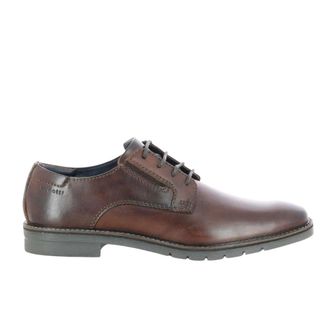 Bugatti Heren Schoenen Cognac Stijlvol Model - Heren - Nette schoenen - Bruin - 41 EU - Schoenen