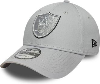 New Era 9Forty Strapback Cap Outline Las Vegas Raiders Grey