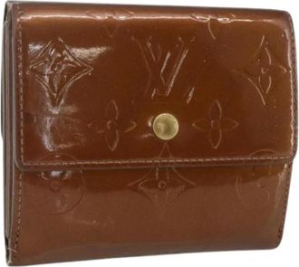 Louis Vuitton Pre-owned Wallets, female, Brown, Size: ONE SIZE Pre-owned Leather Wallet