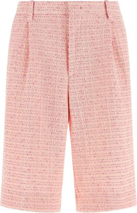 Tagliatore Effie Bermuda Shorts - Dames - Korte Broeken - Roze - S - Katoen - Korte Broeken