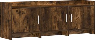 vidaXL Mueble De Tv 130 X 33 X 47 Cm Roble Ahumado Vidaxl