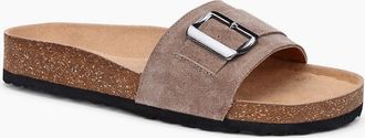 Hotter Womens Sora Womens Mule Sandals - Brown - Size: 3