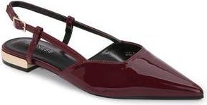 Berness Cass Pointed Toe Flat in Burgundy at Nordstrom Rack, Size 8.5