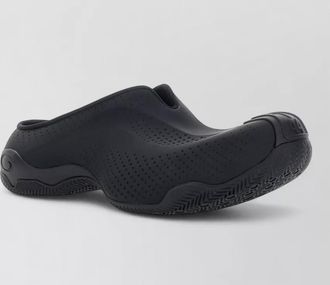 Balenciaga perforated mules