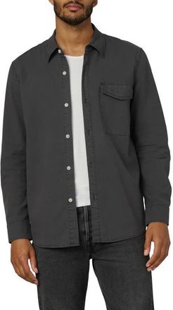 Joe's The Reynolds Workwear Button-Up Shirt in Black Oyster at Nordstrom, Size Xx-Large