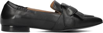 Notre-V Zwarte Su&egrave;de Loafers - Dames - Loafers - Zwart - 37 EU - Su&egrave;de - Schoenen