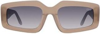 DEZI Read the Room Gradient Square Sunglasses in Naked Pearls /Smoke Faded at Nordstrom Rack