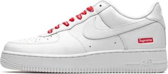 Nike Supreme White Air Force 1 Low - Heren - Skateschoenen - Wit - 42 1/2 EU - Fitness