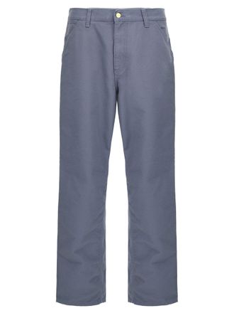 Carhartt Work in Progress Single Knee Pantaloni Celeste-Uomo