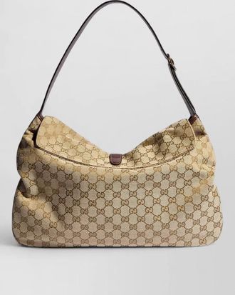 Gucci canvas shoulder bag