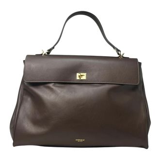 AVENUE 67 Avenue 67, Tassen, Dames, Bruin, ONE Size, Volledig leren tas