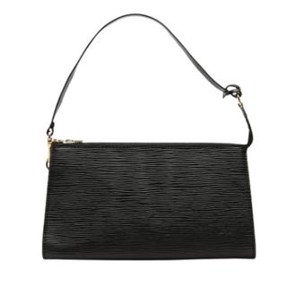 Louis Vuitton Pre-owned Shoulder Bags, female, Black, Size: ONE SIZE Pre-owned Vintage Shoulder Bag