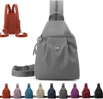 Generic 2026 Premium 3 in 1 Anti-Theft Travel Tote Bag, Waterproof 2-Way Commuter Bag, Waterproof Convertible Shoulder Bags (Gray*A)