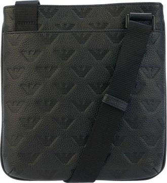 Emporio Armani Mens Accessories Emporio Armani Cross Body Bag in Black - One Size