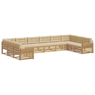 vidaXL Juegos De Sof&aacute;s 10 Uds. Vidaxl