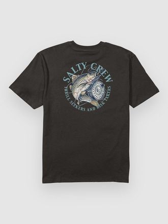 Salty Crew Reel Fly Classic Camiseta negro