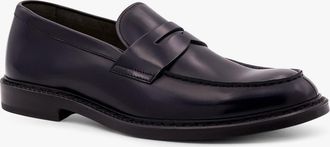 Doucal's Mens Loafers Penny Leather Black