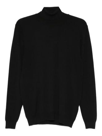 Imperial roll-neck sweatshirt - men - Viscose/Polyester/Polyamide - M - Black