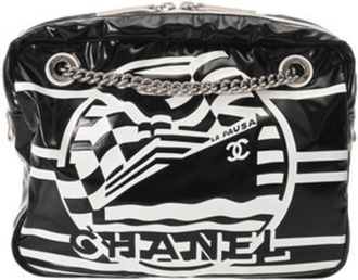 Chanel Coated Canvas Shoulder Bag (Pre-Owned)