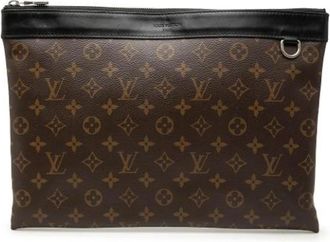 Louis Vuitton Pre-owned Discovery Pochette GM - Dames - Vintage Clutch - Bruin - ONE Size - Vintage