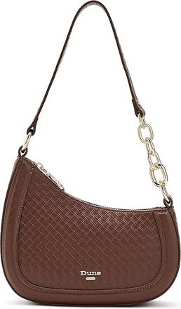 Dune London Direction Shoulder Womens Handbags Brown, Leather