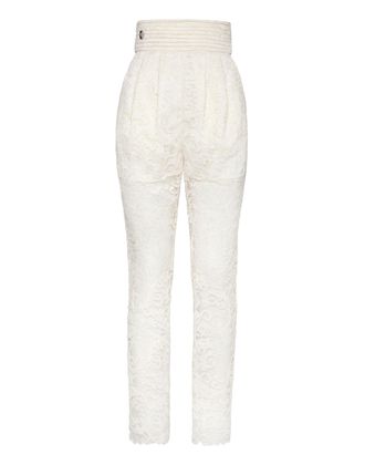 Philipp Plein Long Trousers Lace