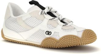 Valentino Garavani Womens Amphibia Sneakers Bianco-Bia-Trasp-Bia-Bia-Nero-Mi Bianco/bia-trasp/bia/bia/nero/mi