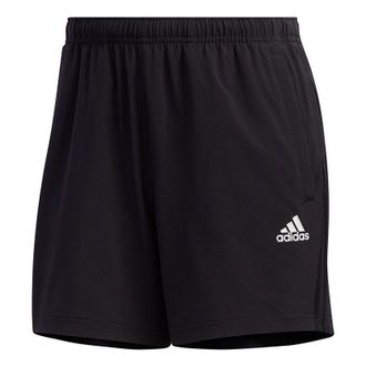 adidas (WMNS) adidas Mh 1/4 Shorts Sports Running Training Woven Black FT2879