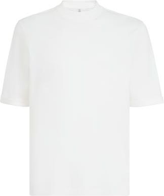 Brunello Cucinelli Jersey T-shirt in Off-White at Nordstrom, Size Xx-Small Eu