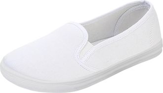 Generic Canvas Shoes Womens Trainers Platform Casual Shoes Slip On Casual Shoes Soft Sole Running Sports Shoes Lightweight Trainers Breathable Fitness Shoes J