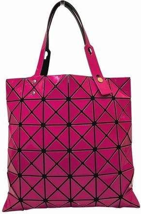 Issey Miyake Pink Handbag Tote Bag (Pre-Owned)