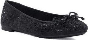 Dune London Hallis Ballet Flat in Black Synthetic at Nordstrom Rack, Size 38