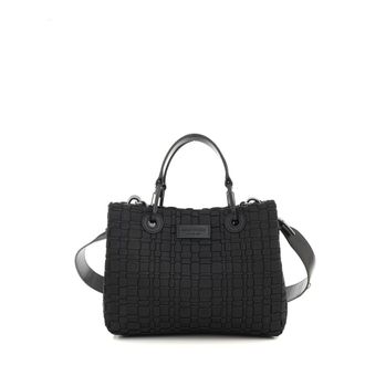 Emporio Armani Handbags, female, Black, Size: ONE SIZE MyEA Small Shopper Bag
