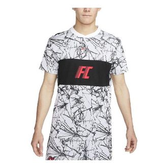 Nike Dri-FIT F.C. Short Sleeve Soccer Jersey White DV9770-100