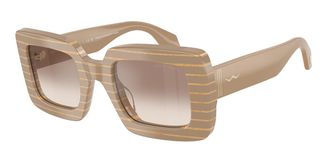 Giorgio Armani AR8241U 631094 Womens Sunglasses Brown Size 48