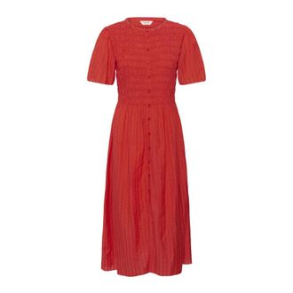 Part Two Midi Dresses, female, Red, Size: 2XL Midi Dress