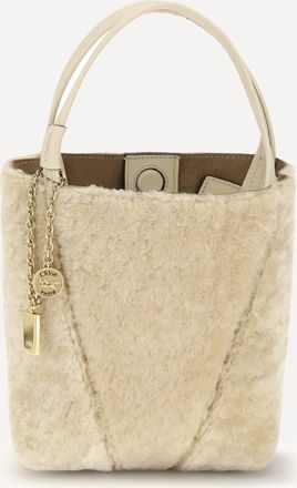 Chlo&eacute; Spin boucl&eacute; Bucket Bag Female UNI