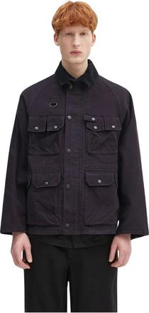 Barbour Heren, Jassen, Blauw, Maat: XL Katoen