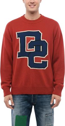 Dsquared2 Red Crew Neck Sweater