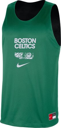 Nike Boston Celtics Courtside Nike Mens NBA Mesh Practice Jersey in Green | FZ7761-312