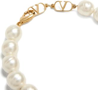 Valentino Garavani Coeur Royal armband - Beige