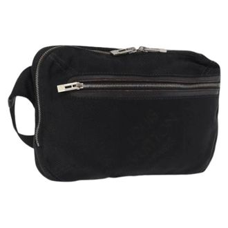 Louis Vuitton Pre-owned Damier Geant Canvas Body Bag - Heren - Pre-owned - Zwart - Maat: ONE Size Leer