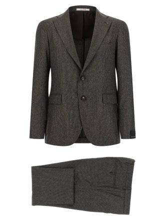 Tagliatore Virgin Wool Two-Piece Mens Suit
