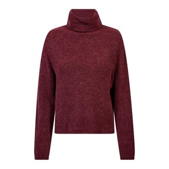 Mos Mosh Jersey de cuello alto - Knitwear - Mujer - Marr&oacute;n - XS