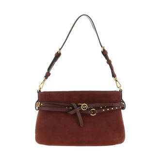 Pinko Belt Bag Mini - female - PINKO - Shoulder Bags - Red - ONE SIZE - Bags