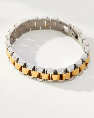 Bracha Rolly Mixed Metal Bracelet